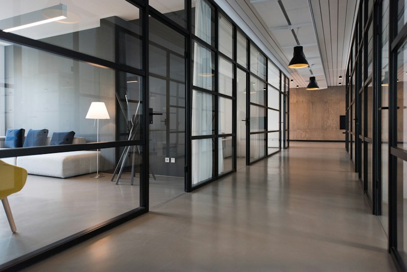 A welcoming workspace for a service business