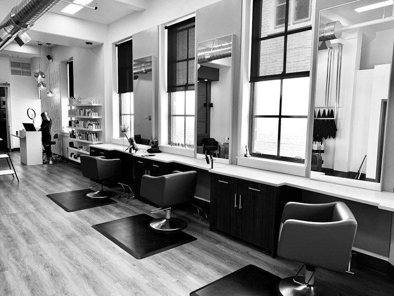 A professional hair and beauty studio